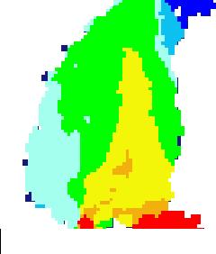 Fosforin kulkeutuminen Selkämerelle Pääallas Suomenlahti Saaristomeri Selkämeri Perämeri mg/m3 0.025 0.