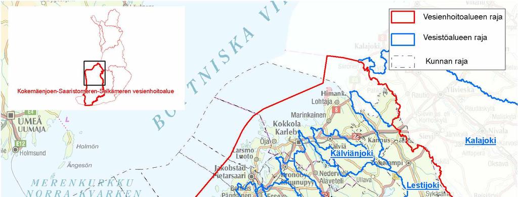 Ehdotus Etelä-Pohjanmaan, Keski-Pohjanmaan ja Pohjanmaan merkittäviksi tulvariskialueiksi
