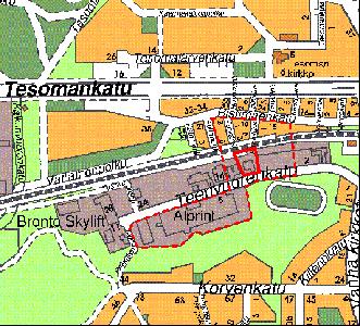 Asemakaavan muutoksen osallistumis ja arviointisuunnitelma 9.8.2007 RAHOLA 3023 5, PUISTOALUEEN OSAN LIITTÄMINEN OSAKSI TONTTIA, TEERIVUORENKATU 8, KAAVA NRO 8171.