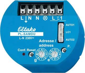 Universaali valonsäädin sensori tulolla 8 PL-SAMDU Powerline universaali valonsäädin 53x43 mm. 40 mm syvä, joten sopii kojerasioihin. Tehoyksikkö MOSFET maks. 300 W.