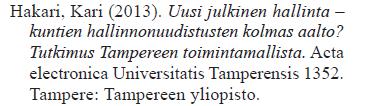 Teoreettista taustaa Tulosperusteinen palvelujen hankinta voidaan nähdä osana uutta julkista hallintaa ja yhtenä tekijänä kuntien hallinnon uudistamisessa ja kehittämisessä.