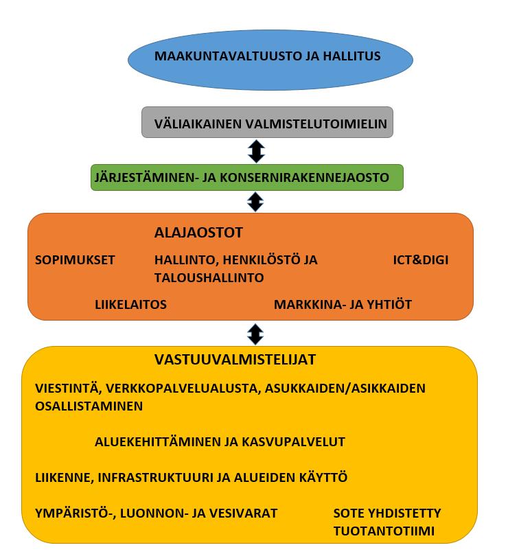 Lähtökohtia Väliaikaisen valmistelutoimielimen kokoonpanon laajuudesta johtuen