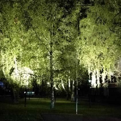 Maanpintaan toteutetaan etäisyys seuraavaan niveleen kuten mainittiin kohdassa maanpinnan kuviot edellisellä aukeamalla.