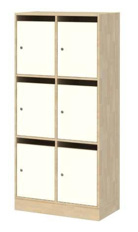 Lokerikot 1718 1718 800 400 800 400 W250-32 Lokerikko postiaukoilla W245-32 Lokerikko Runko lakattua massiivikoivua, ovet
