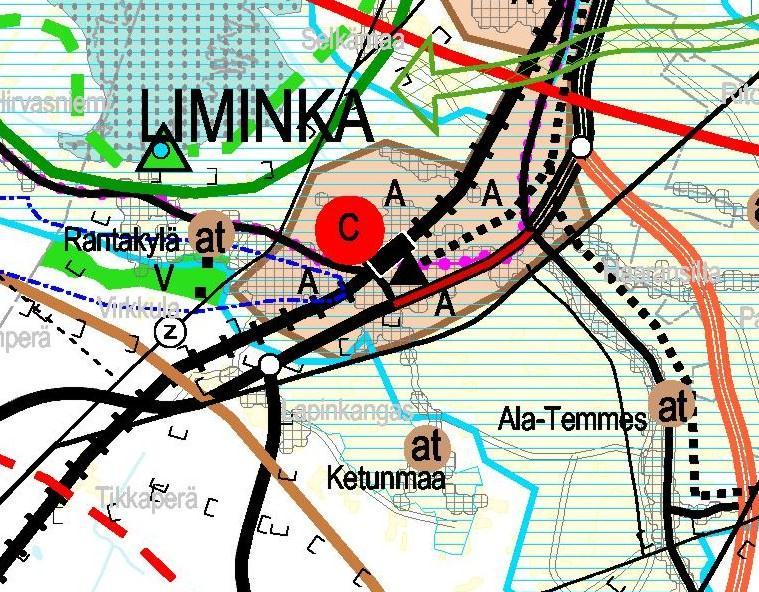 2 1. Suunnittelualue Suunnittelualue sijaitsee Limingan keskustaajaman itäosassa, noin 2 