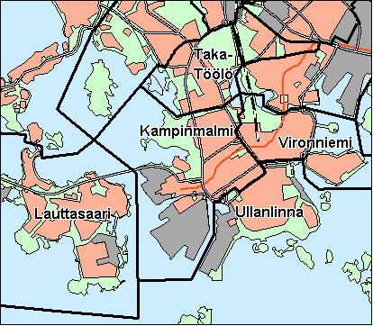 1 Eteläinen suurpiiri Copyright Helsingin kaupunki, Kaupunkimittausosasto 36 /23 Asukastiheys h/km2 Asuntojen keskikoko m2 Asuntokuntien keskikoko Korkeakoulututkinto 15 1 3,5 5 12 8 3 4 9 6 2,5 3 6