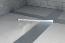 Lattiarasia asennetaan aukkoon ja säädetään valmiin lattiapinnoitteen tasolle. Avattava lattiakanava Kanavaa on saatavana useita eri kokoja.