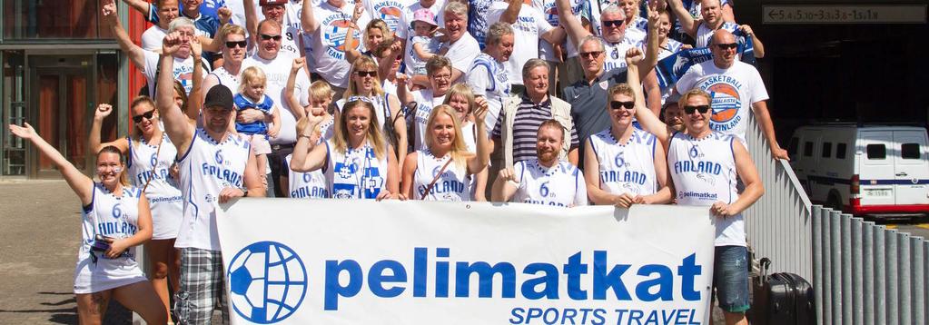 Matkainfo Lennot, passi, vakuutukset - Check-in Helsinki-Vantaan lentoasemalla (Terminaali 2) 2h ennen koneen lähtöä, lähtöportilla jaetaan myös Eurobasket T-paidat.