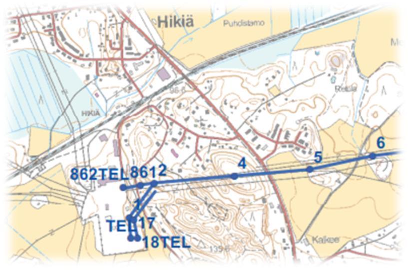 Liittyvät hankkeet 6 Fingrid Oyj Hikiän sähköaseman laajennus Orimattilan 110 kv sähköaseman rakentaminen