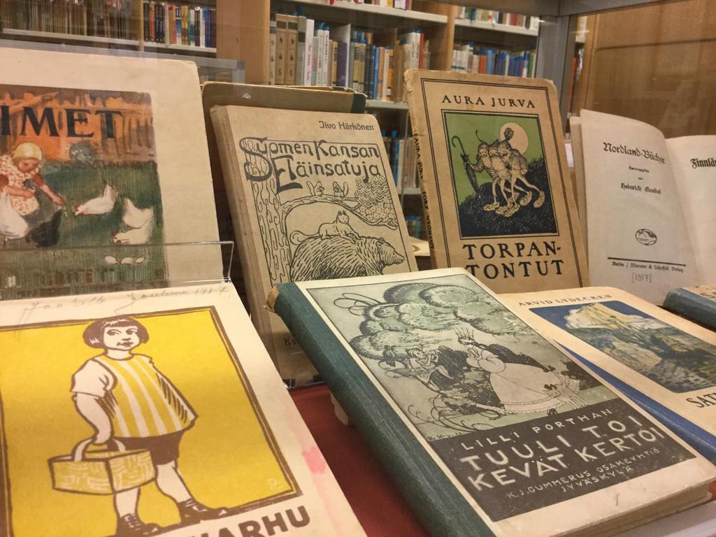 100 vuotta sitten Valikoima Suomen itsenäistymisen vuonna 1917 julkaistuja lastenkirjoja