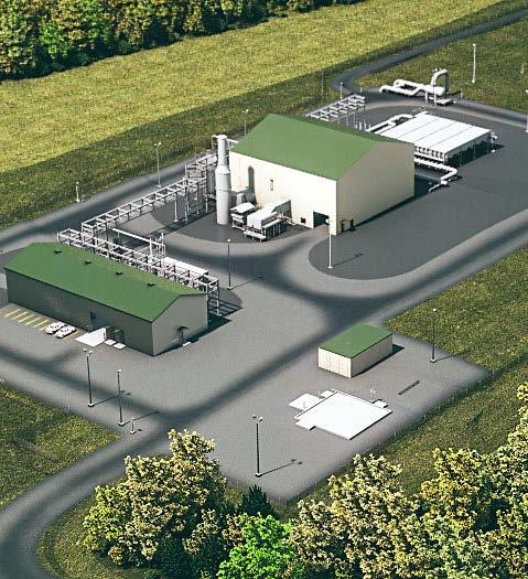KOMPRESSORI- ASEMAN PERUSTIEDOT Yksi kompressoriyksikkö, teho: 7-8 MW Nimelliskapasiteetti: 300 000 m³/h Max.