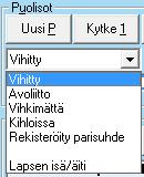 kistuslistaa ajettaessa. Mahdollisesta kuolin- ja vihkiajan ristiriitaisuudesta huomautetaan. Lapsen syntymäaikaa verrataan vanhempiensa kuolinaikaan ja tarvittaessa huomautetaan.