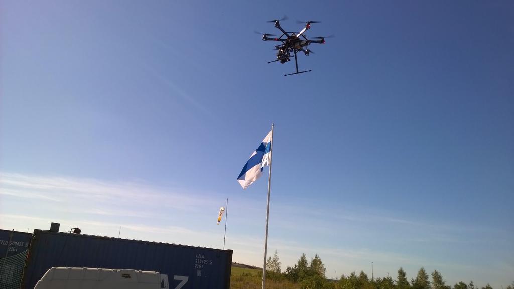 DRONES - RPAS Vahva liityntäpinta hallitusohjelmaan Strateginen ulottuvuus Poliittinen ulottuvuus Paljon