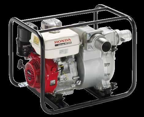 Honda-vesipumput toimivat varmasti ja ongelmitta vuodesta toiseen. Kestävä Honda-moottori yhdessä alumiinisen pumppupesän kanssa ovat pitkän iän perustana.