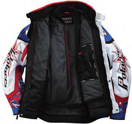 . THROTTLE NORTH STAR -TAKKI Polaris Retro-henkinen