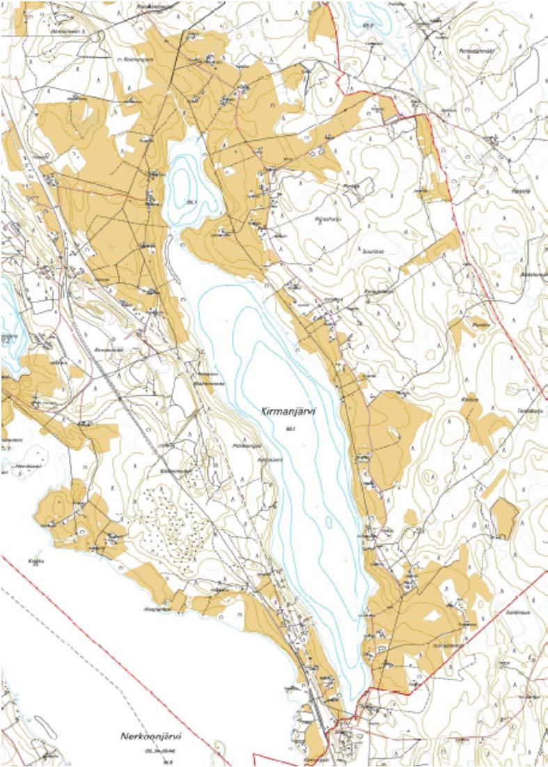 KIRMANJÄRVEN KYLÄ KYLÄALUEELLA MITOITUS MÄÄRÄYTYY VUODEN