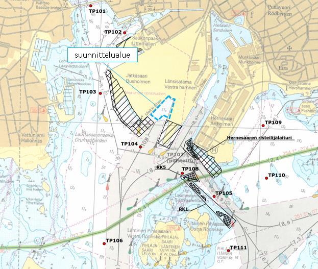 JÄTKÄSAARI: AHDINALTAAN TÖRMÄYSPENGER JA MADALLUSTÄYTTO 12(26) Kuva 5.