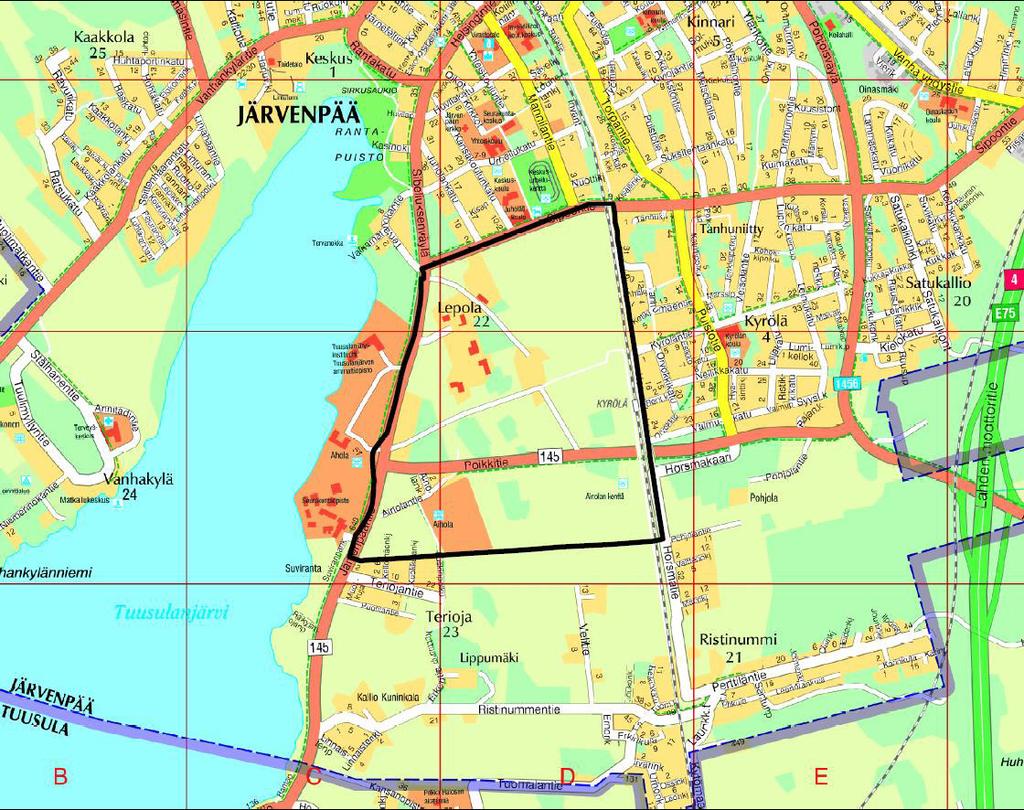 49 5.5 Kaavoitus Järvenpään kaavoissa ei ole aikaisemmin osoitettu pysäköintialueita raskaalle liikenteelle. Uusia kaavoja valmisteltaessa parkkipaikkojen tarve tullaan ottamaan huomioon.