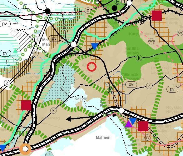 6 (12) 2 LÄHTÖKOHDAT 2.1 Suunnittelutilanne 2.1.1 Maakuntakaava Uudenmaan maakuntakaava kattaa koko maakunnan alueen ja se sisältää kaikkien maankäyttömuotojen osalta alueidenkäytön ja yhdyskuntarakenteen periaatteet.