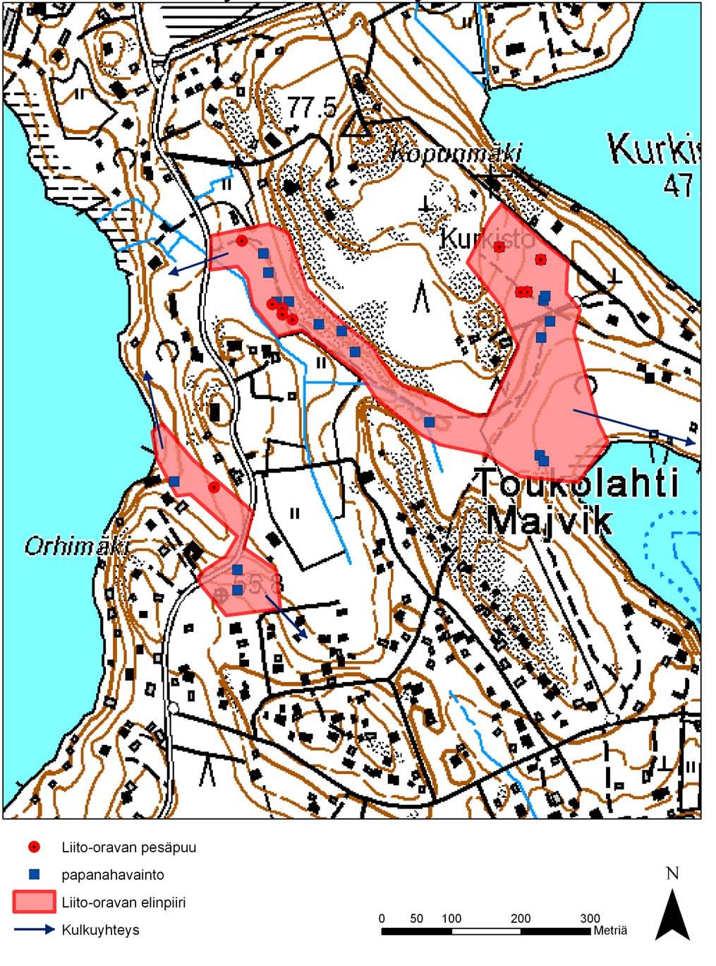 Gesterbyn-Sepänkylän ja Kylmälän liito-oravaselvitys 2009 12 Kuva 6.