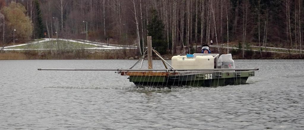 Kemikaali tehoaa, jos muu ei auta Rauta ja alumiini saostavat fosforin.