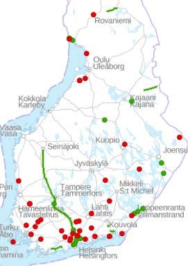 Tampere-Seinäjoki ja Tuomioja-Raahe Sähkönsyötön varmistaminen, pääkaupunkiseutu Karjalan radan