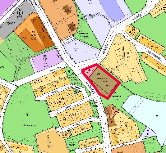 Kuopion kaupunki Pöytäkirja 12/2016 17 (61) 150 Kartta 2: asemakaava Niiralan Kulma Oy:n hanke on ollut jo aiemmin asemakaavoituksen tiedossa ja on sovittu, että asiaa tutkitaan jo vireillä olevan