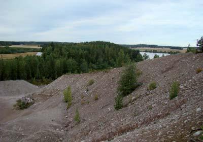 Nummijärven alueella. Pitkittäisharjun katkonaiset kerrostumat ovat Kosken harjun jatkoa ja Nummijärven alueella osa kerrostumista on veteen kerrostuneita deltakerrostumia.
