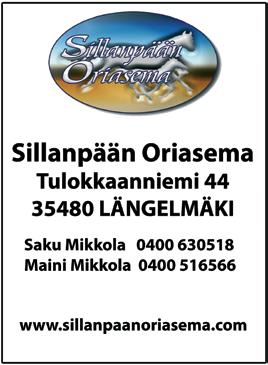 01 7 2100 3 15,5a 5 247 C C 2000 Talli Karjalan Kovimmat, Imatra E Holo La 20.01 2 2100 7 17,3a 3 102 C C 500 mus pun kelt-mus pun kelt M Fors K 26.