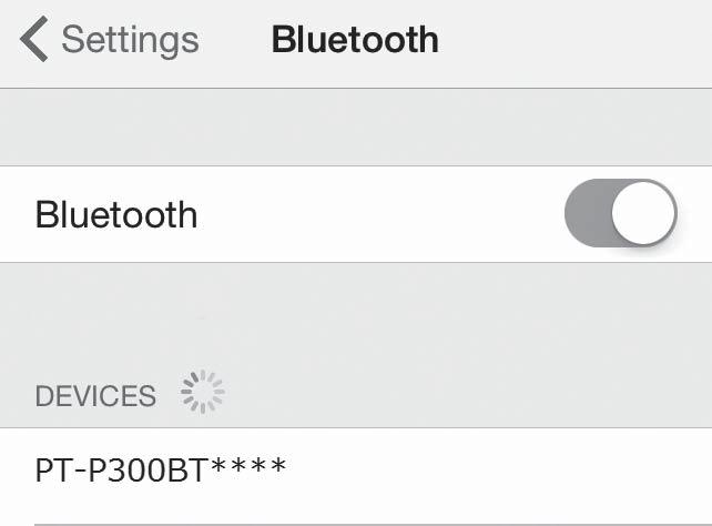 6. Laiteparin muodostaminen laitteesta ja mobiililaitteesta Mobiililaitteella: 1. Siirry asetuksiin, valitse Bluetooth-toiminto ja kytke se PÄÄLLE. 2.