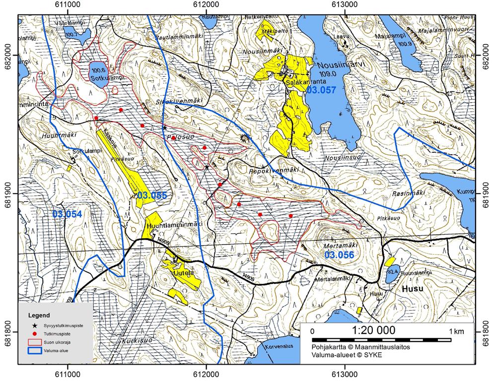 Geologian tutkimuskeskus, Turvetutkimusraportti Geological Survey of Finland, Report of Peat Investigation