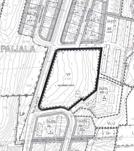 4.4 Asemakaava Suunnittelualuetta koskee 18.6.1987 vahvistettu Vesimiehentien asemakaava (kaava 3137), jossa alue on Kalamiehen puistoa (VP).