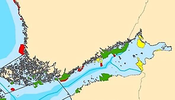 10 Kuva 5-2. Itämeren suojelualueverkostoa koskevien hoitosuunnitelmien tilanne vuonna 2015 Suomenlahden osalta (HELCOM 2015). 5.3 Luontodirektiivin liitteen I luontotyypit Natura-tietolomakkeella on mainittu yksi luontodirektiivin liitteen I luontotyyppi, riutat (1170).