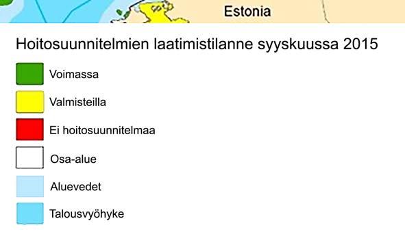 hyvin karkeasti arvioituna luontotyypin kokonaispeittävyydeksi alueella on arvioitu 220 ha. Arvio perustuu kartta- ja syvyystietoihin (tiedonanto sähköpostitse, Maiju Lanki/Metsähallitus 7.12.2015).