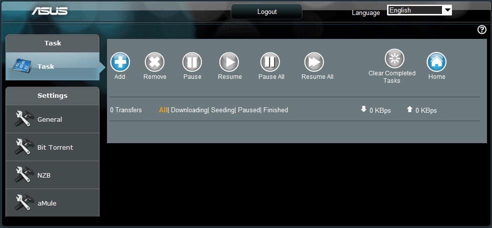 5.4 Download Master Download Master on apuohjelma, joka auttaa lataamaan tiedostoja, vaikka kannettavat tietokoneet tai muut laitteet olisi kytketty pois päältä.