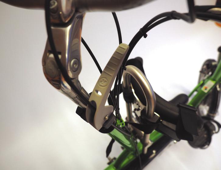 Seisontajarru Polkupyörän seisontajarru on ohjaustangon pystyputkessa.