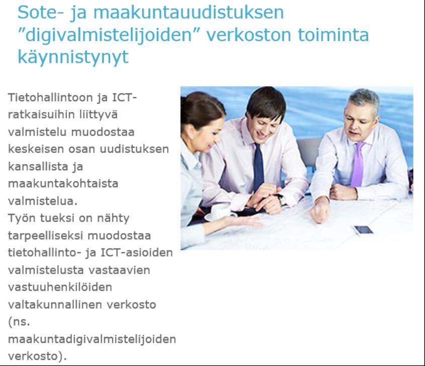 Tarve yhteistyölle leveällä