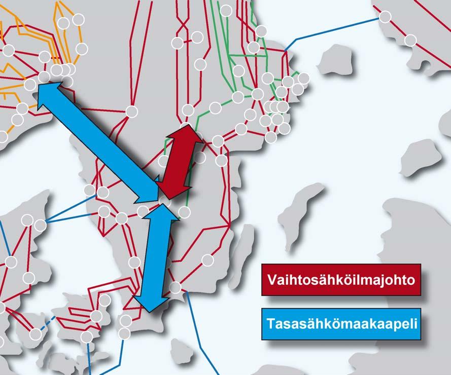 13 Sydvästlänken, Etelä-Ruotsi, Ruotsi - Norja Tekniset tiedot: VSC-HVDC multiterminal teho 1200 MW