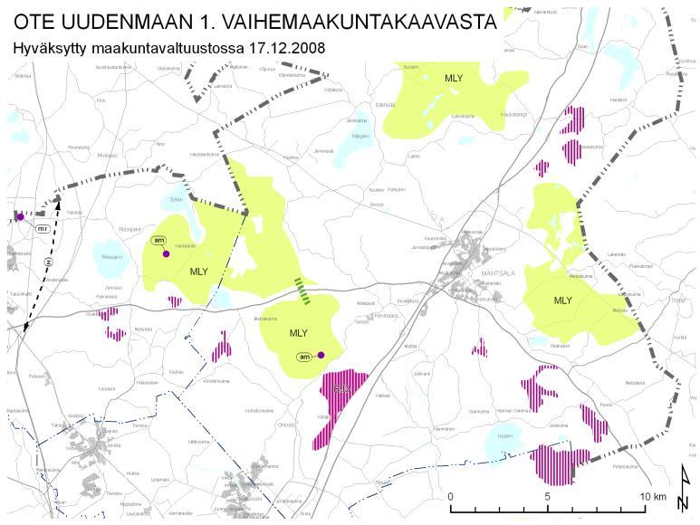 tavoitteiden kanssa Maakuntakaava on ohjeena laadittaessa tai muutettaessa yleis- ja