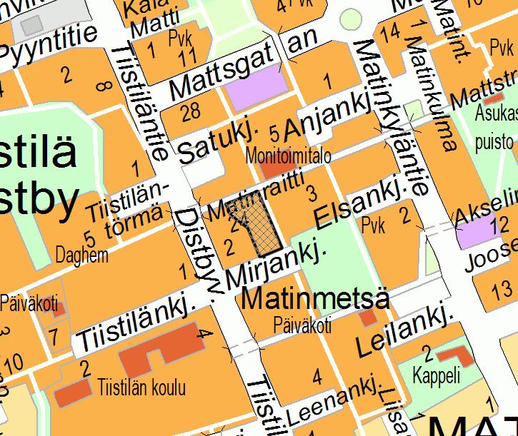 1 (5) Matinmetsä Asemakaavan muutos Asemakaavaselostuksen LIITE 2 Asianumero 3425/10.02.