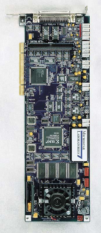 Tiedonkeruukortti Microstar Laboratories, Inc DAP 52a 16-analogista tuloa (+2 lähtöä) 16-digitaalista tuloa/lähtöä Näytteenottotaajuus max.