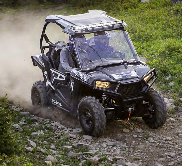 RZR LISÄVARUSTEET PUOLIKORKEA TUULILASI 2879493,