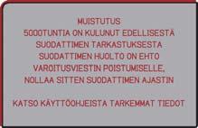 Vianetsintä Vianetsintä Mikäli epänormaalia toimintaa esiintyy, lopeta projektorin käyttö välittömästi.