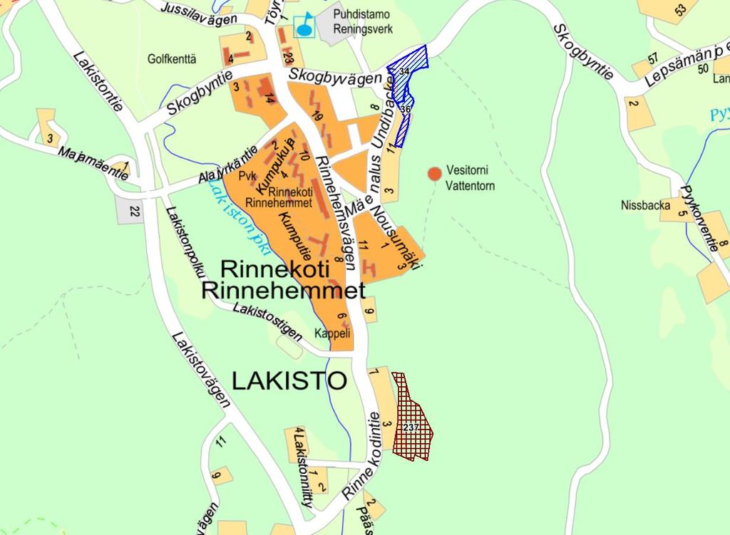 RINNEKOTI-SÄÄTIÖ on hakenut maisematyölupaa (2017-1309) metsänhakkuisiin kahteen kohteeseen: osoitteiden Mäenalus 15 sekä Rinnekodintie 3-7 takana oleviin metsiin (49-430-1-84, 49-430-1-85 ja