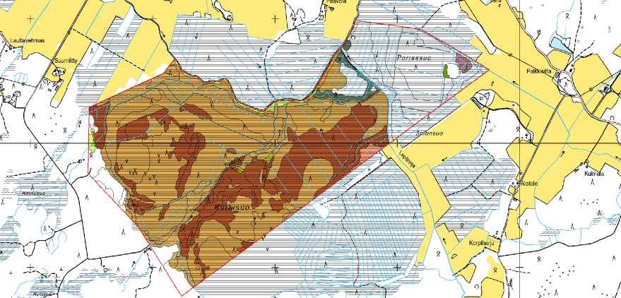 Valtion alueen Natura-luontotyypit Keidassuot Puustoiset suot Letot