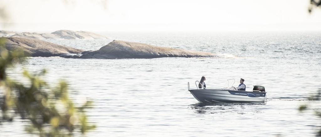 JOUSTAVA MENOPELI Linderillä sinulle jää enemmän aikaa muuhun mukavaan. Se pätee etenkin Sportsman 445 Maxiin. Hieman pienempi kuin 460.