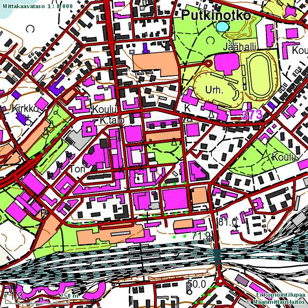 34 KOUVOLAN KANKAAN KOULU Osoite: Salpausselänkatu 24, KOUVOLA Koordinaatit: 67.87045 : 26.