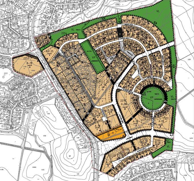 Lahelanpelto, kaavoitustyö Lahelanpelto II, kaavaehdotus tulossa vuoden 2016