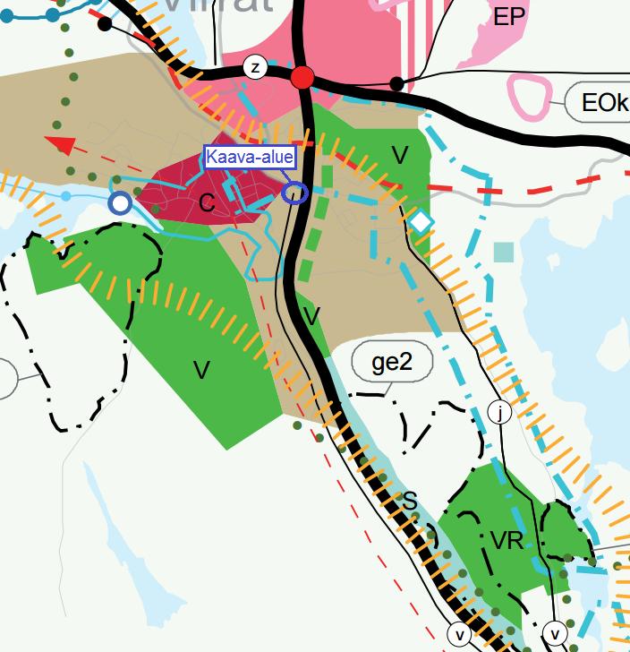 Nosto Consulting Oy 4 (11) 2. Suunnittelun lähtökohdat ja tavoitteet 2.1 Lähtökohdat Alueen yleiskuvaus Kaava-alue on tasaista, rakentamatonta metsämaata.