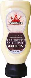 Koko: 275 ml MAJONEN -MANGO & CURRY Majonen on Poppamiehen visio tulevaisuuden majoneesista!